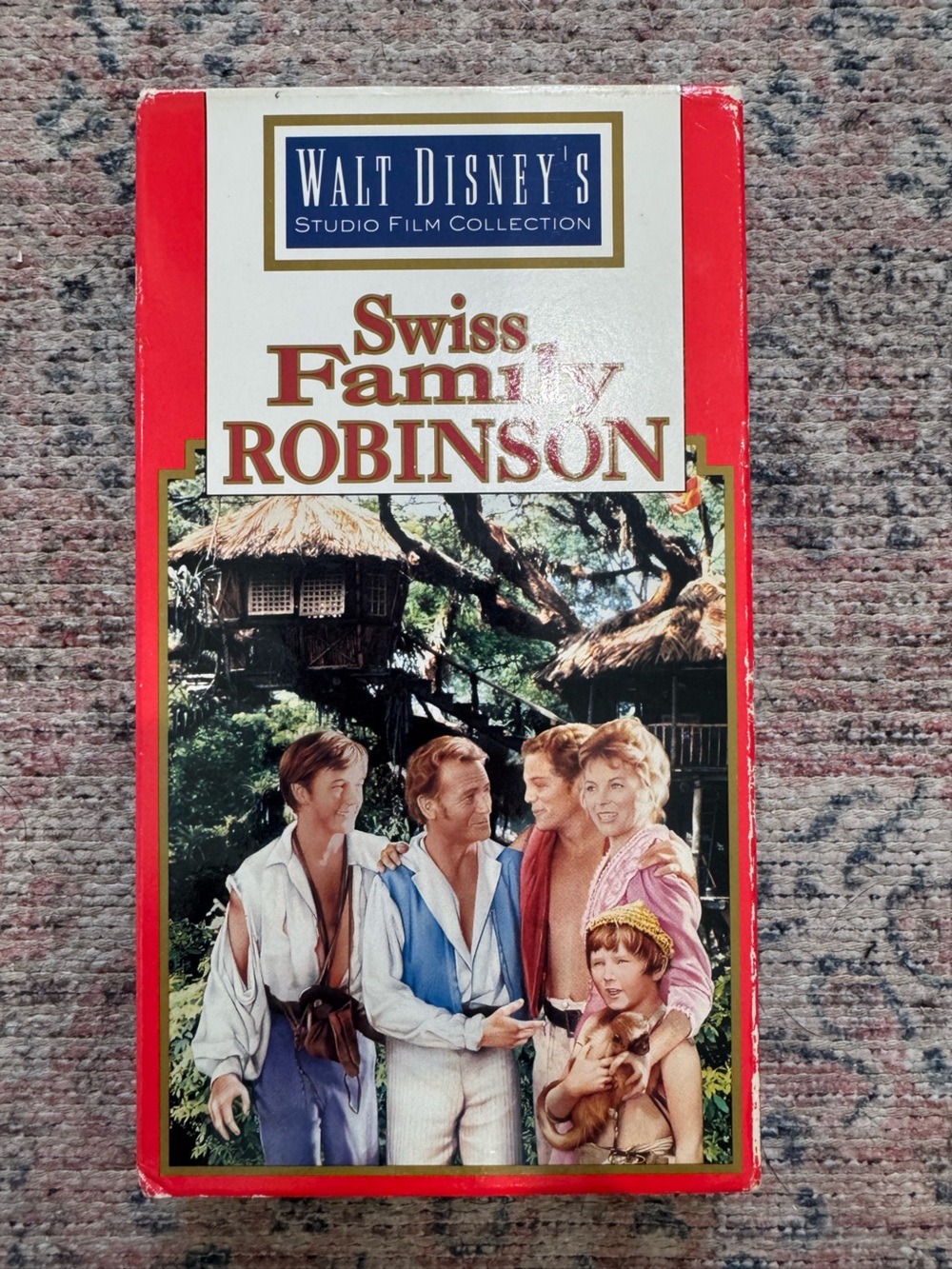Vintage Disney Swiss Family Robinson VHS Movie